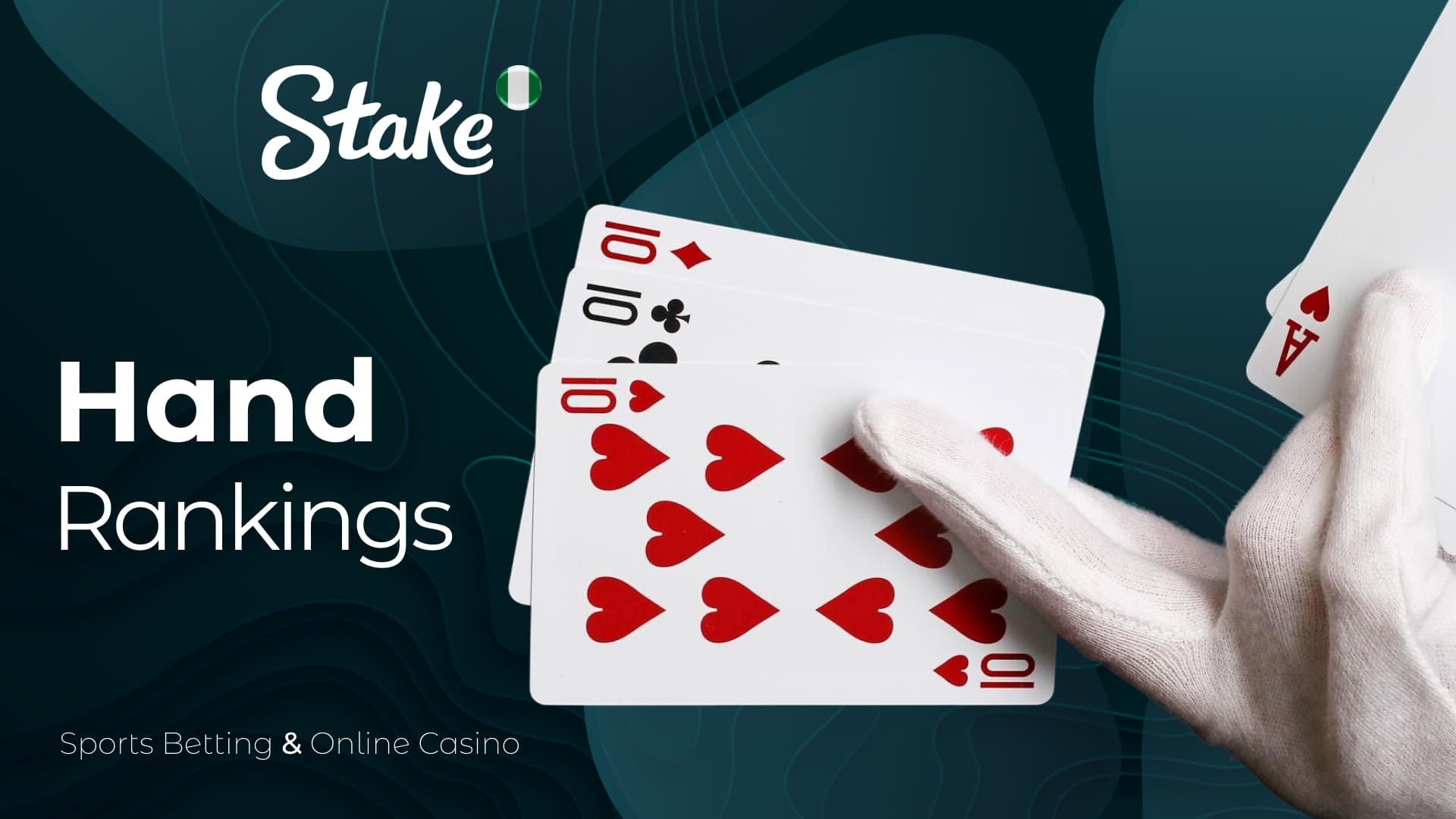 Stake Nigeria Poker online card game: the meaning of hands in the game and why it matters